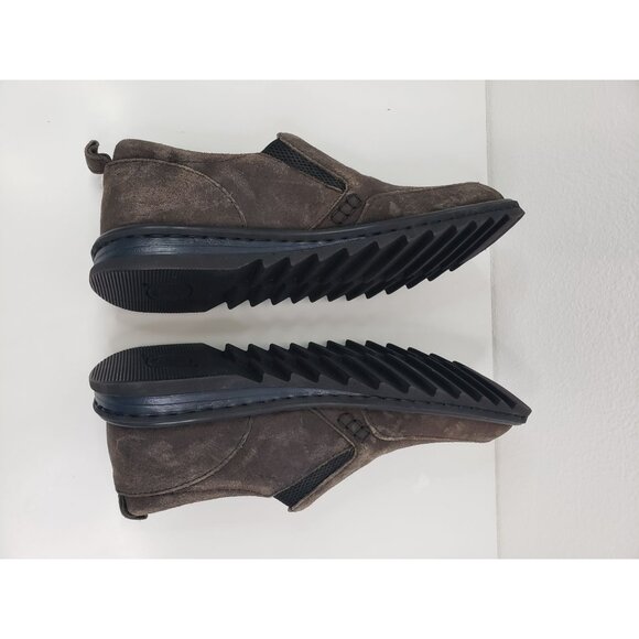 Born Men\'s Nigel Distressed Leather Slip-Ons‎ in Brown - Size 8 main image 6
